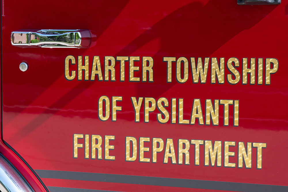 Charter Township of Ypsilanti Fire Department Fire Truck Door