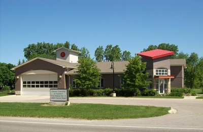 Photo of Ypsilanti Township Fire Department Station 4 Located on Textile Rd