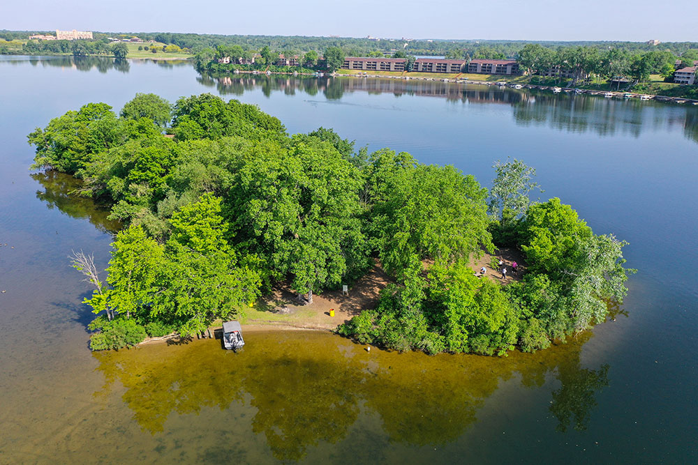 Big Island Areial View
