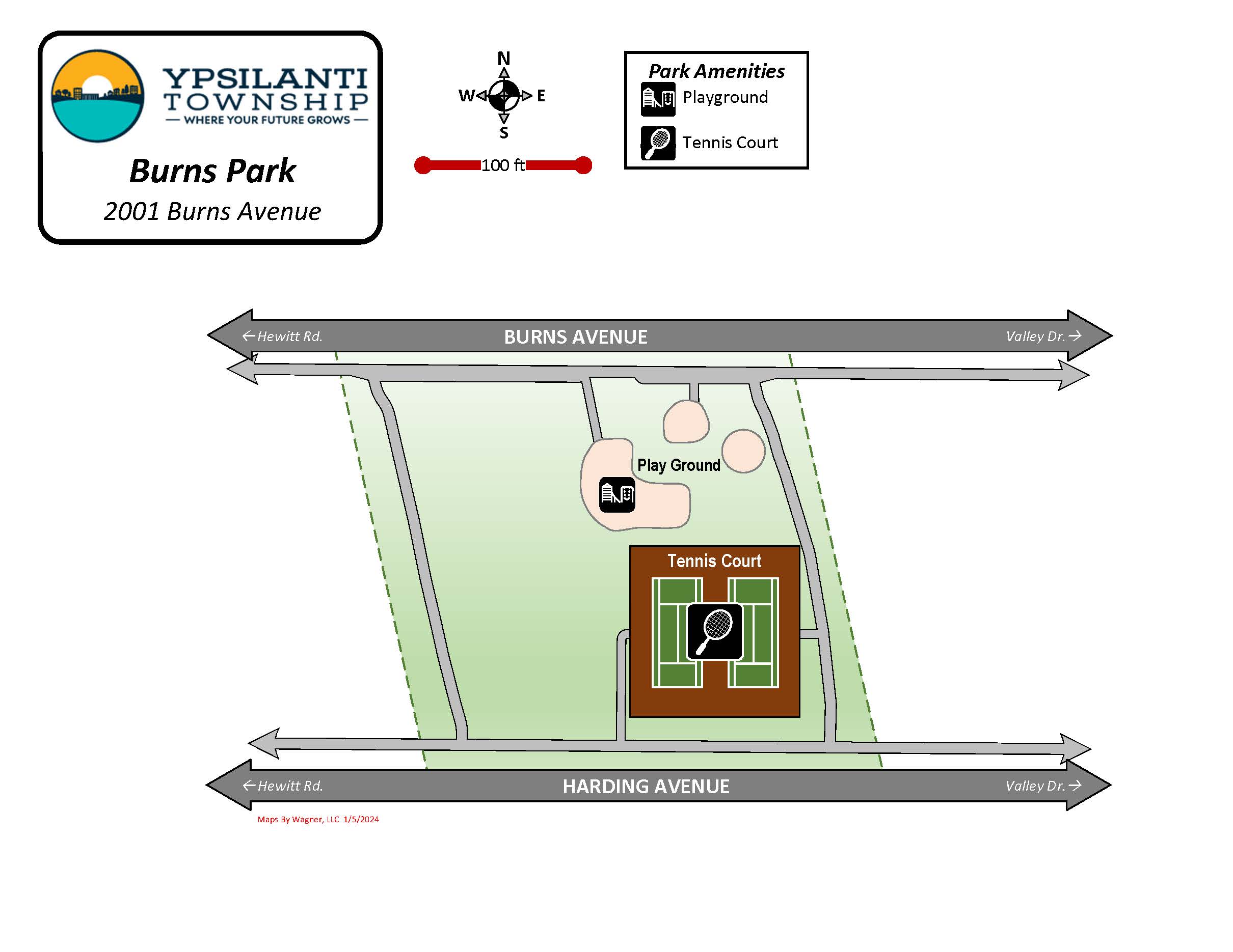 Burns-Park-Map