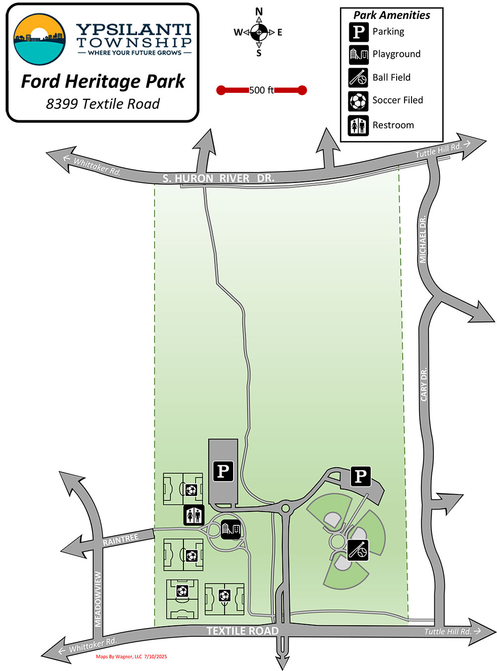 Ford-Heritage Park Map
