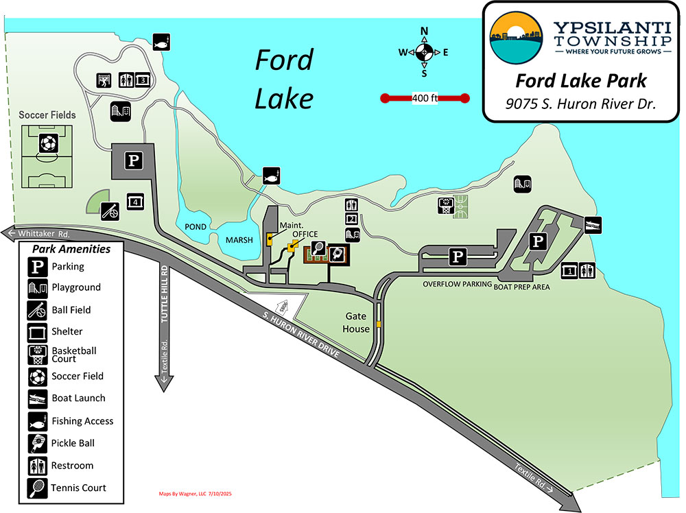 Ford-Lake Park Map
