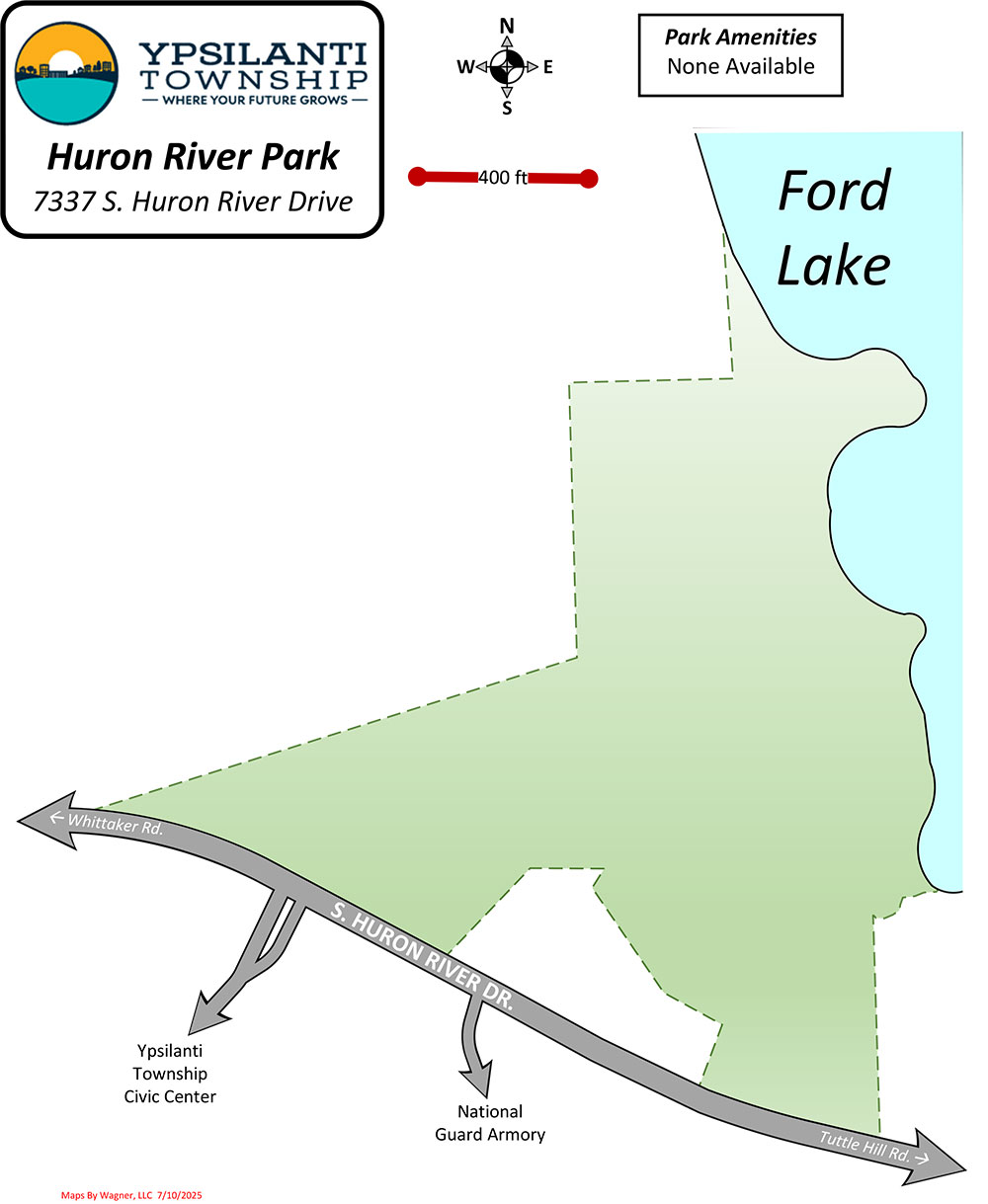 Huron River Park Map