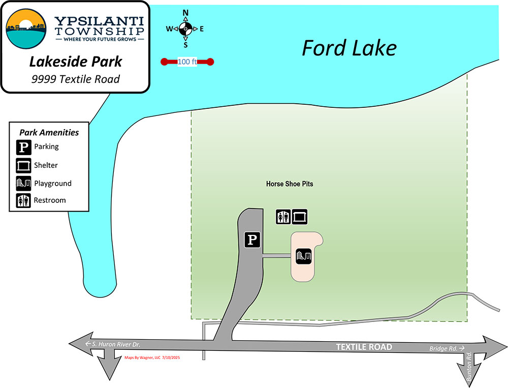 Lakeside Park Map