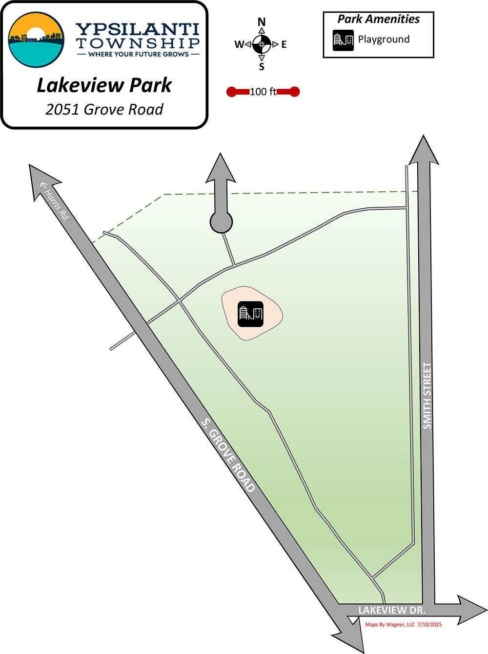 Lakeview Park Map