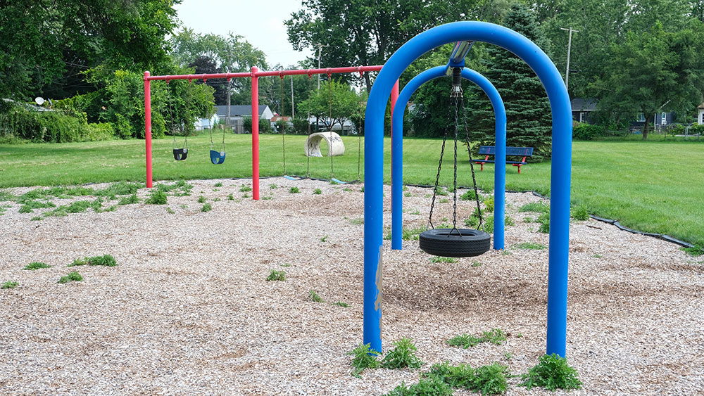 Rambling Road Park swings