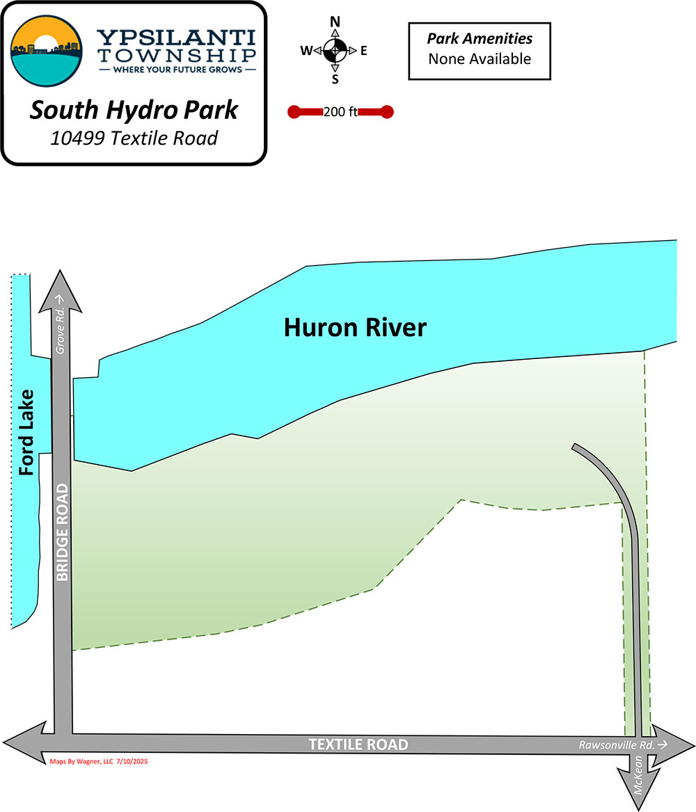 South Hydro Park Map
