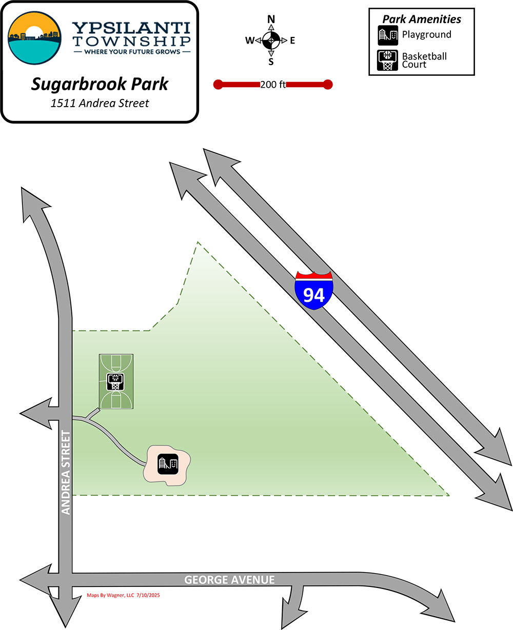 Sugarbrook Park Map