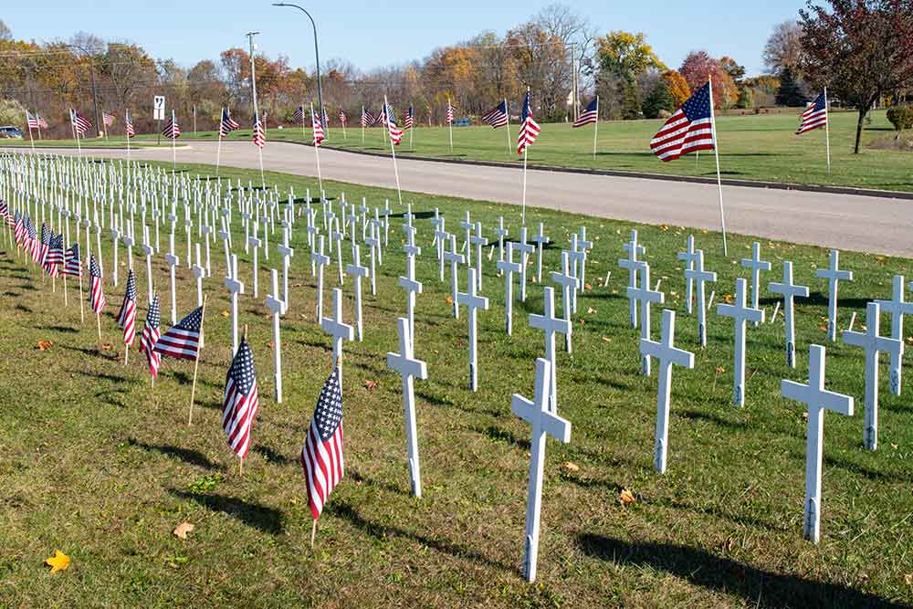 22 a Day Veterans Crosses